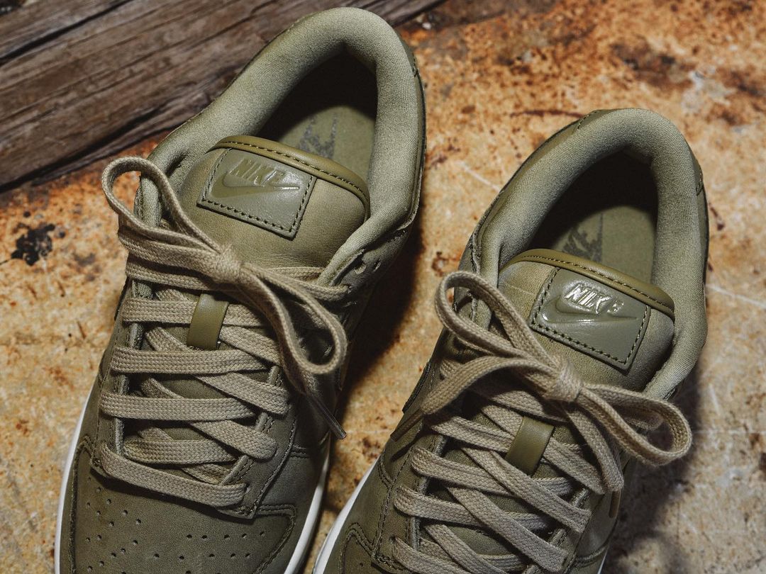 【国内 4/17 発売予定】ナイキ ウィメンズ ダンク ロー プレミアム MF “ニュートラルオリーブ” (NIKE WMNS DUNK LOW PREMIUM MF “Neutral Olive”) [DV7415-200]