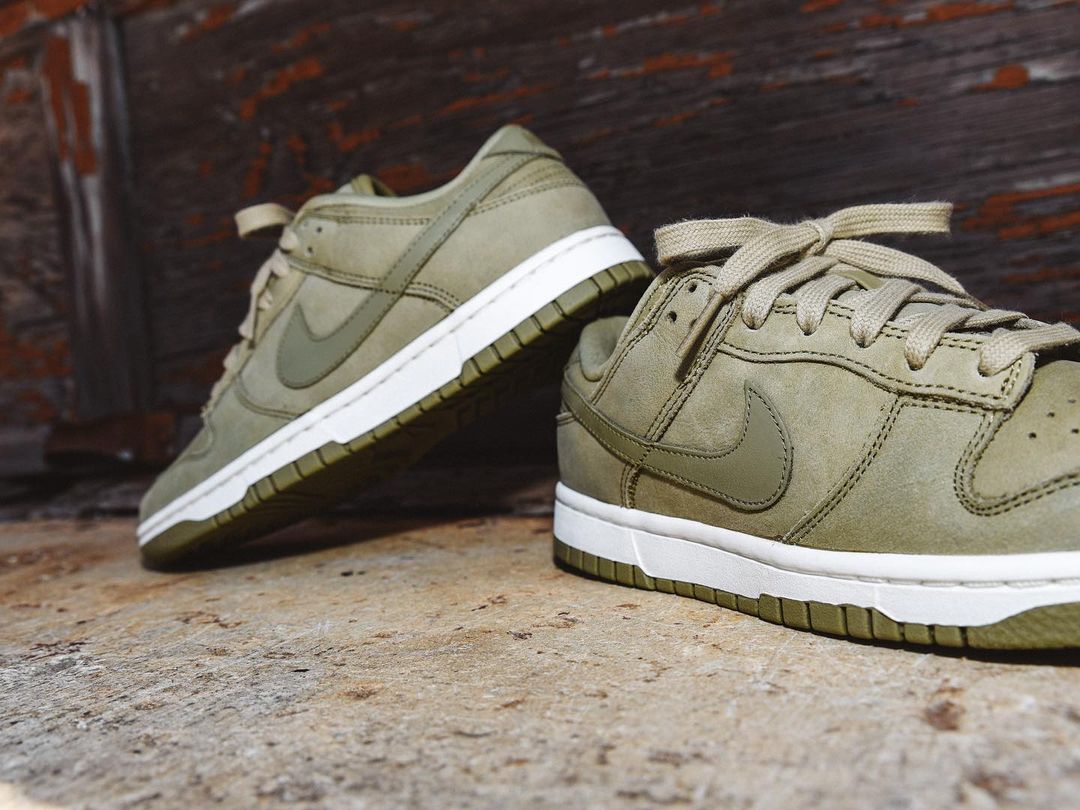 【国内 4/17 発売予定】ナイキ ウィメンズ ダンク ロー プレミアム MF “ニュートラルオリーブ” (NIKE WMNS DUNK LOW PREMIUM MF “Neutral Olive”) [DV7415-200]