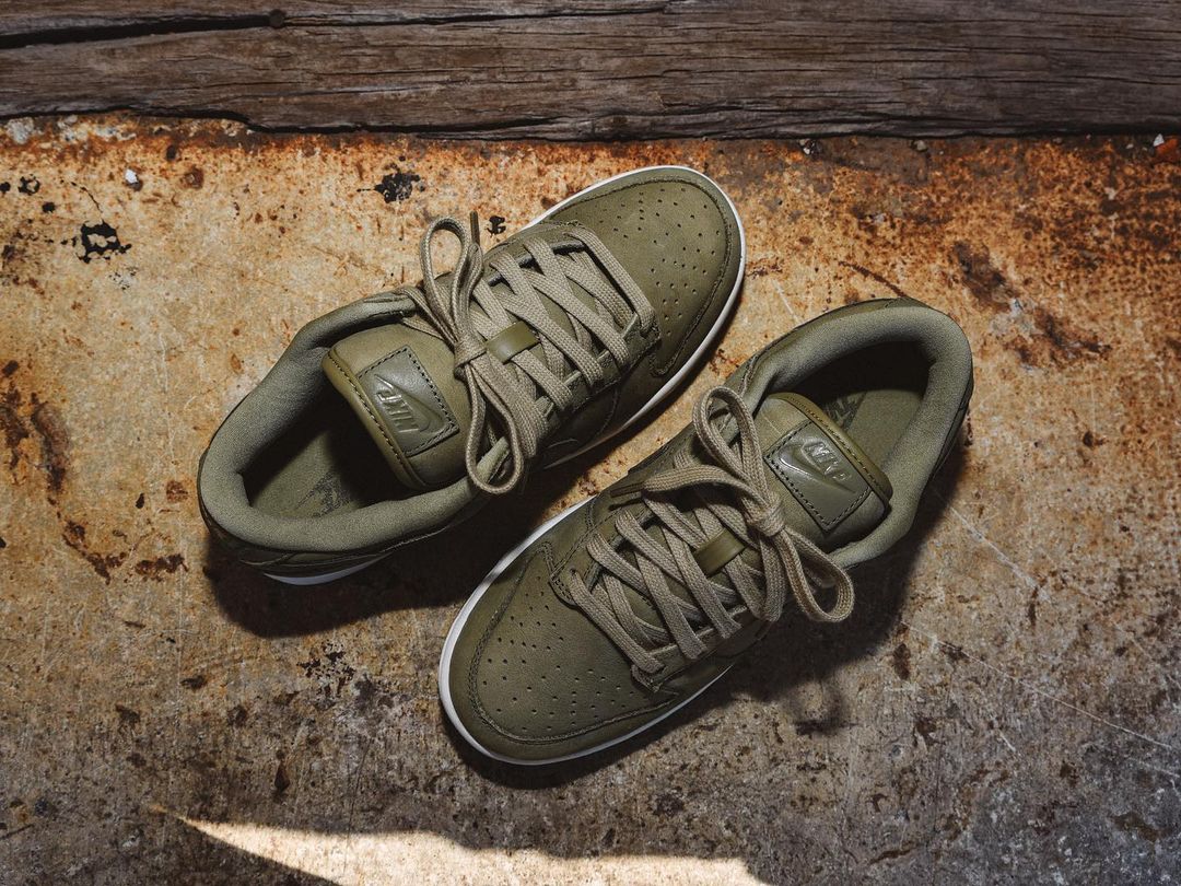 【国内 4/17 発売予定】ナイキ ウィメンズ ダンク ロー プレミアム MF “ニュートラルオリーブ” (NIKE WMNS DUNK LOW PREMIUM MF “Neutral Olive”) [DV7415-200]