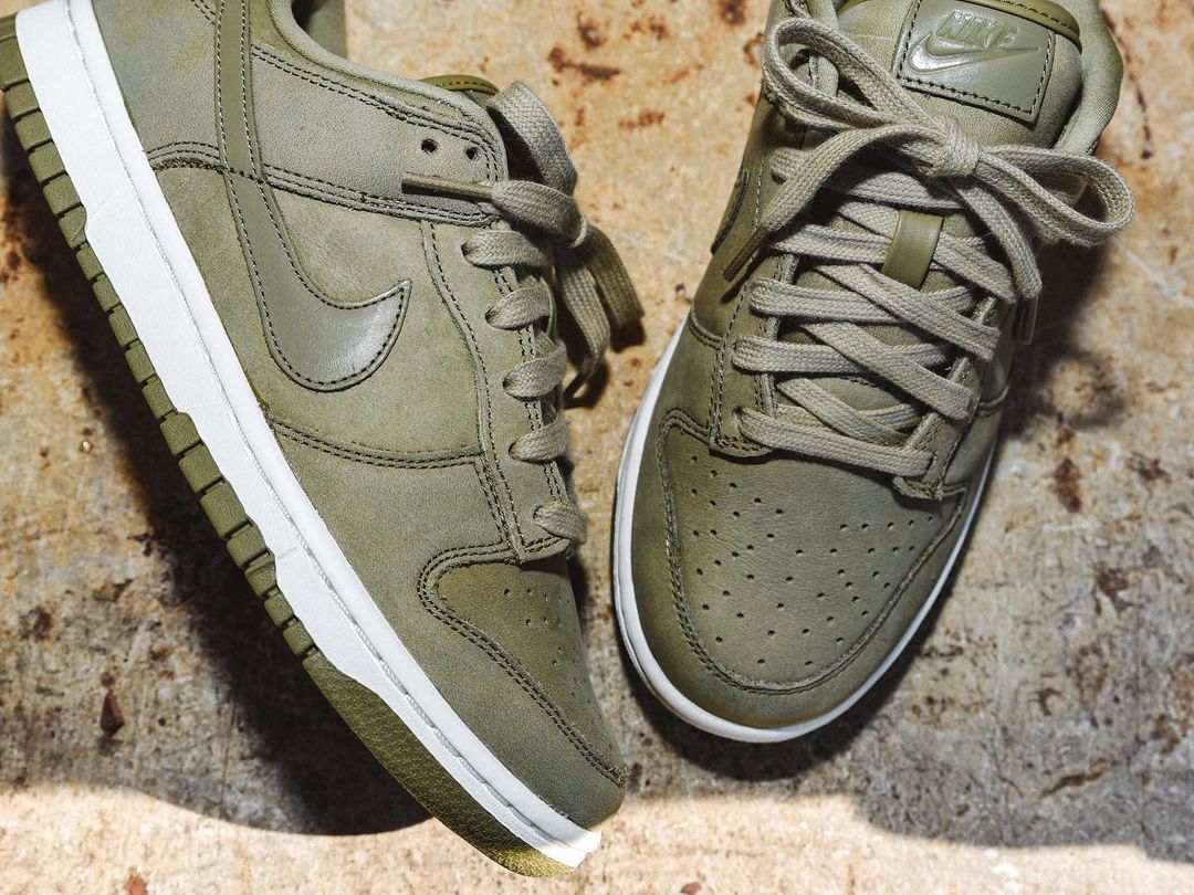 【国内 4/17 発売予定】ナイキ ウィメンズ ダンク ロー プレミアム MF “ニュートラルオリーブ” (NIKE WMNS DUNK LOW PREMIUM MF “Neutral Olive”) [DV7415-200]