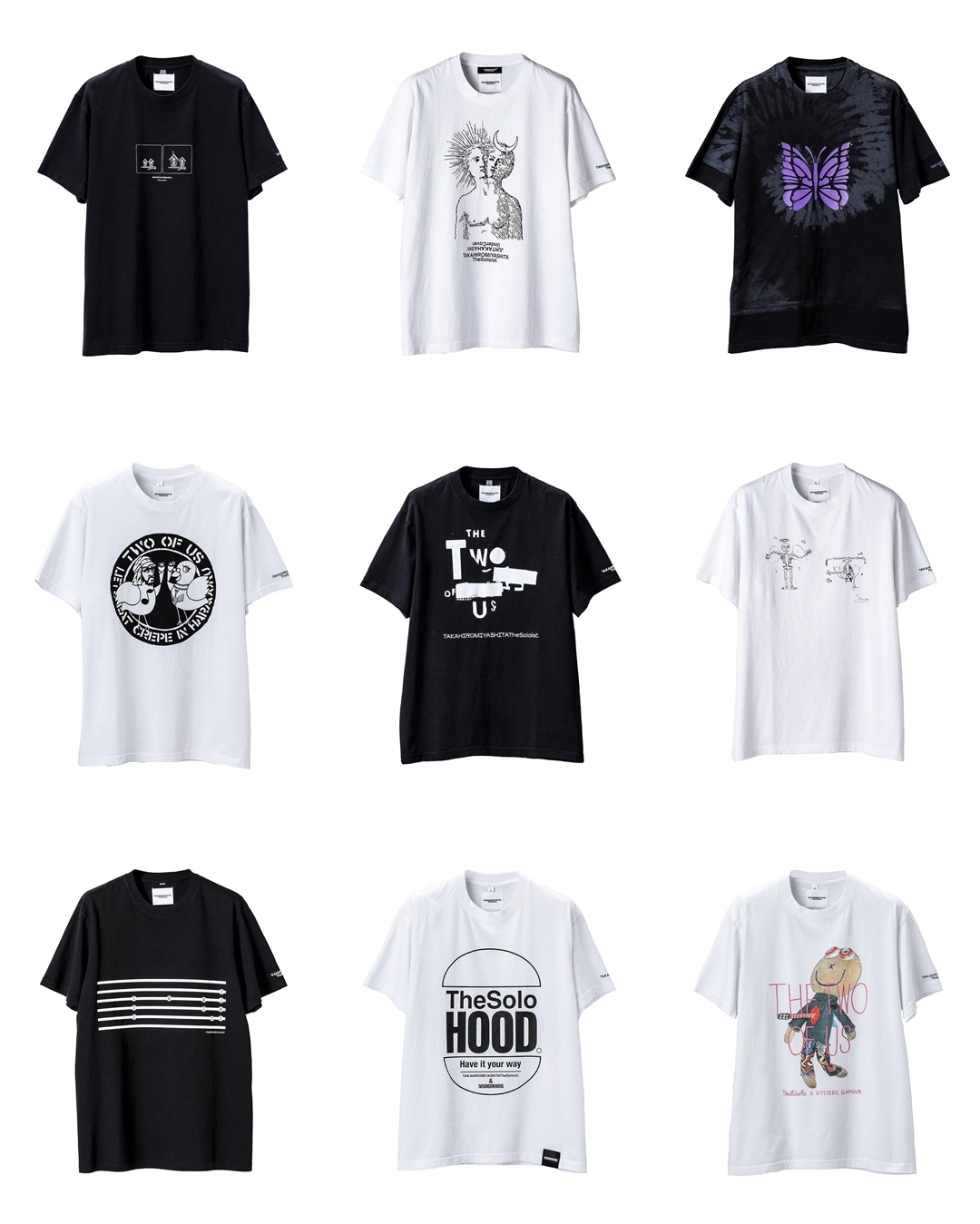 TAKAHIROMIYASHITATheSoloist. 9ブランドコラボ「by R」限定商品が3/10 10:00～楽天ファッションにて販売！HYSTERIC GLAMOUR、NEIGHBORHOOD、NEPENTHESなどが参加！