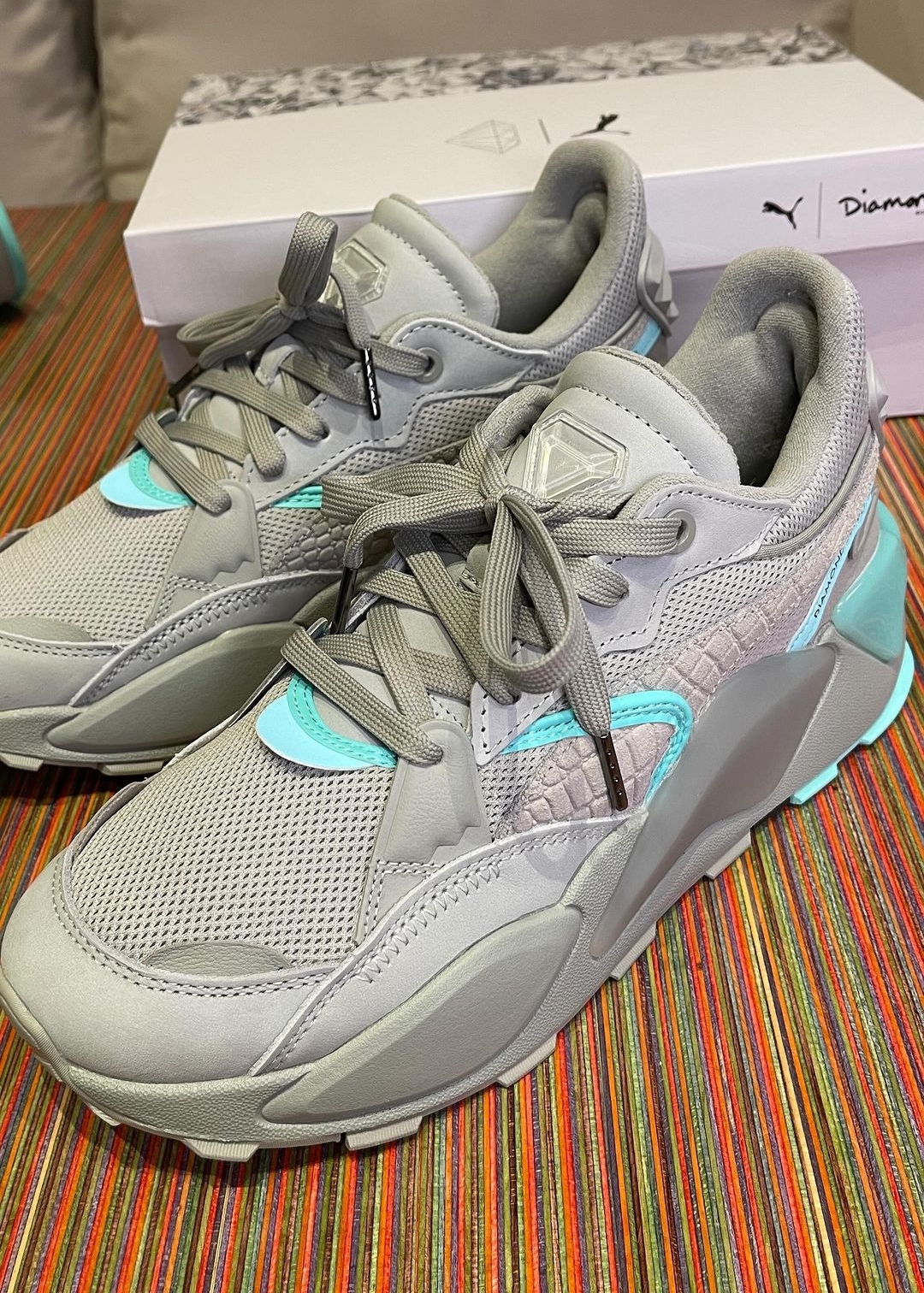 海外 5/15 発売予定！Diamond Supply × PUMA RS-X 75th Anniversary (ダイヤモンドサプライ プーマ 75周年) [393481-01]