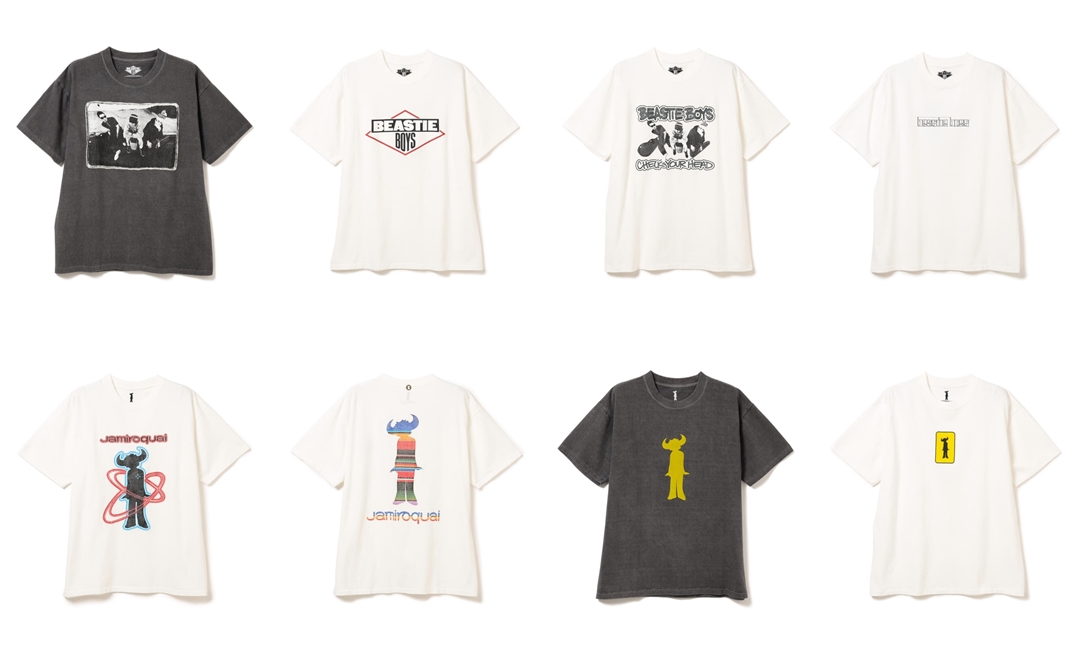 Insonnia Projects "BEASTIE BOYS" "Jamiroquai" プリントTシャツが4月上旬以降発売 (インソニア プロジェクツ ビースティ・ボーイズ ジャミロクワイ)