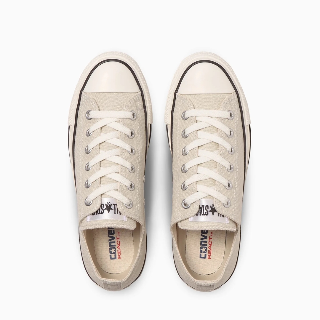 【3/10 発売】オールスターの次世代モデル「CONVERSE ALL STAR Ⓡ」に爽やかでニュアンスのあるミルクホワイトカラーが登場 (コンバース オールスター)