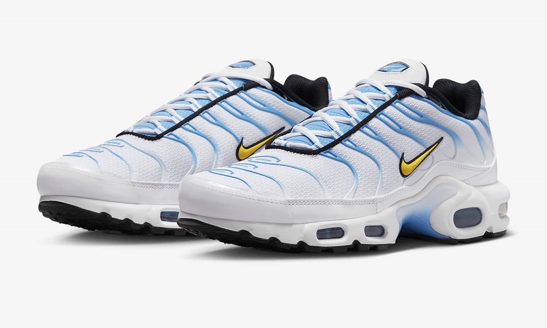 海外発売！ナイキ エア マックス プラス “ホワイト/ユニバーシティブルー” (NIKE AIR MAX PLUS “White/University Blue”) [DM0032-101]