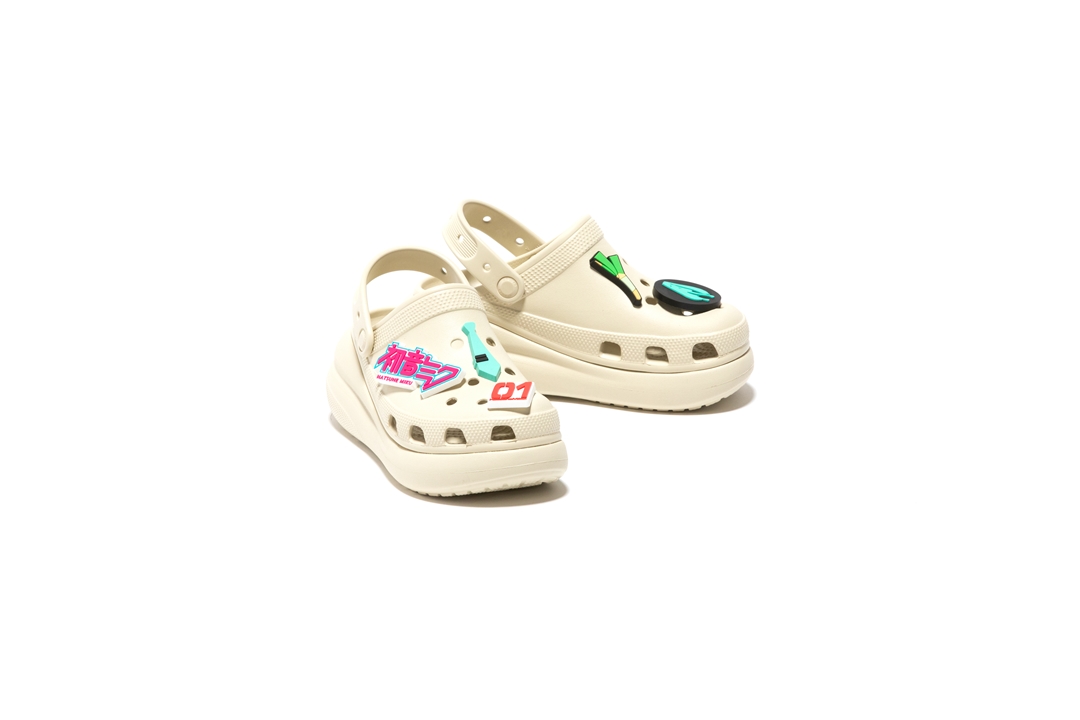 初音ミク × クロックスによるコラボレーション「Jibbitz」が3/7 より発売 (Miku Crocs)