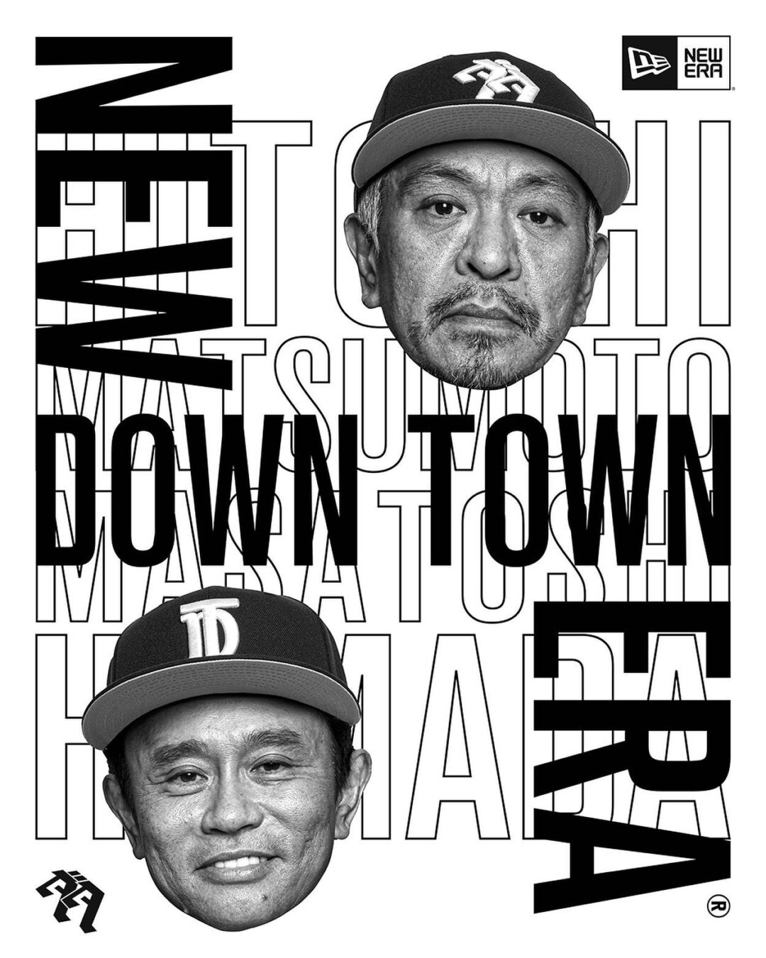 ダウンタウン × ニューエラ コラボレーションが4/4 発売 (New Era)