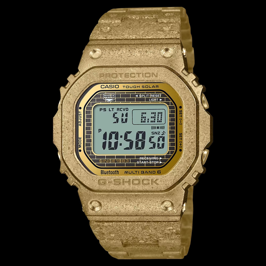 G-SHOCK 40周年を迎える限定モデル「G-SHOCK 40th Anniversary RECRYSTALLIZED」シリーズが4/21 発売 (Gショック ジーショック)