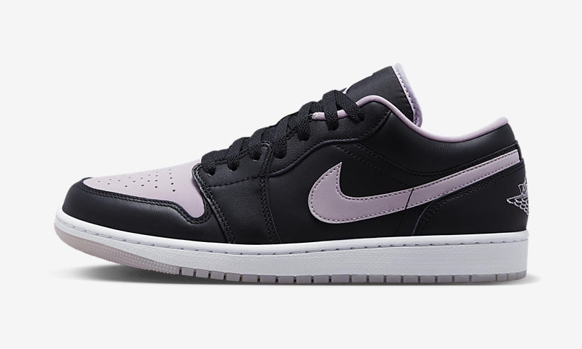 【国内 3/14 発売】ナイキ エア ジョーダン 1 ロー SE “ブラック/アイスドライラック” (NIKE AIR JORDAN 1 LOW SE “Black/Iced Lilac”) [DV1309-051]