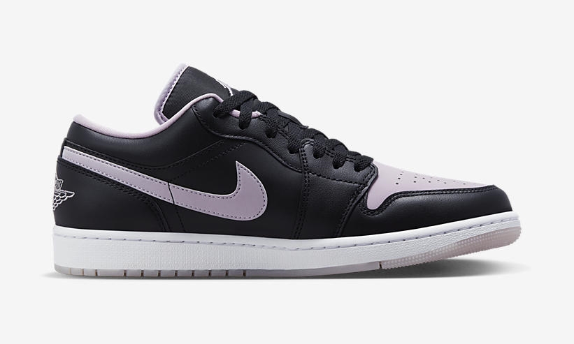 【国内 3/14 発売】ナイキ エア ジョーダン 1 ロー SE “ブラック/アイスドライラック” (NIKE AIR JORDAN 1 LOW SE “Black/Iced Lilac”) [DV1309-051]