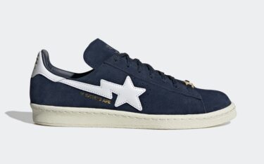 【リーク/2023年 発売予定】A BATHING APE × adidas Originals CAMPUS 80s “Navy” (ア ベイシング エイプ アディダス オリジナルス キャンパス)