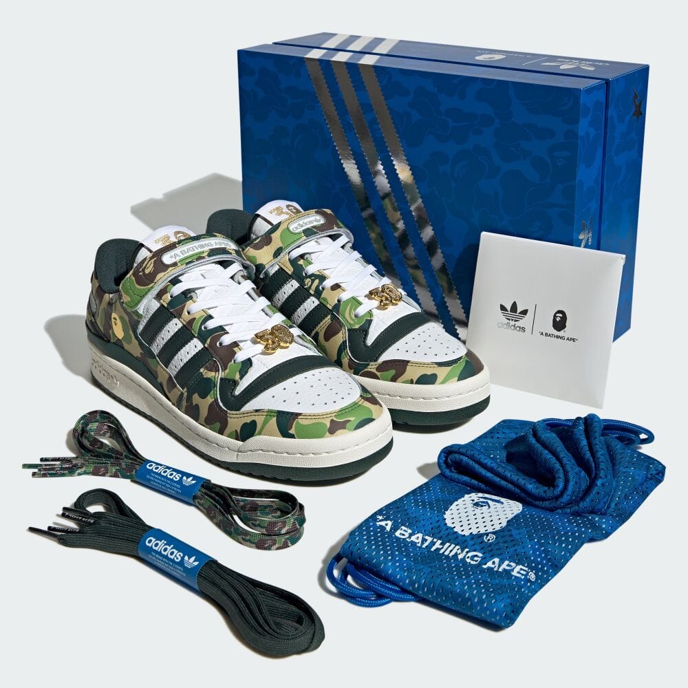 【4/1、5/20 発売予定】A BATHING APE × adidas Originals 2023 S/S (ア ベイシング エイプ アディダス オリジナルス 2023年 春夏) [ID4770/ID4771/ID4772]