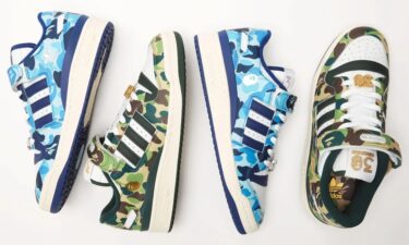 【4/1、5/20 発売予定】A BATHING APE × adidas Originals 2023 S/S (ア ベイシング エイプ アディダス オリジナルス 2023年 春夏) [ID4770/ID4771/ID4772]