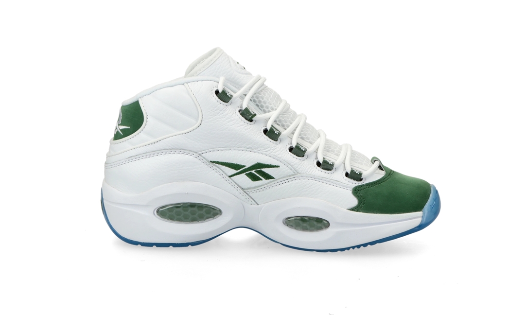 海外 3/15 発売予定！REEBOK QUESTION MID “White/Pine Green” (リーボック クエスチョン ミッド “ホワイト/パイングリーン”) [ID6690]