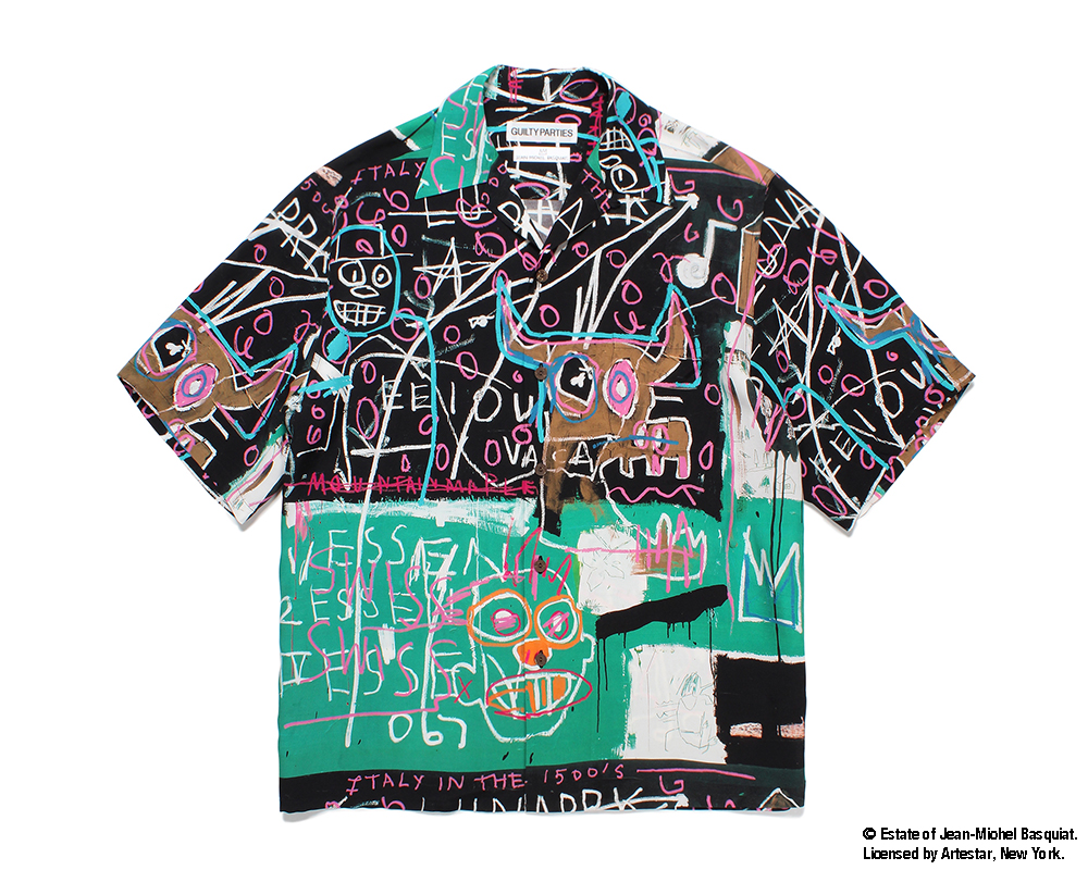 WACKO MARIA × Jean-Michel Basquiat コラボ コレクションが4/29 発売 (ワコマリア ジャン＝ミシェル・バスキア)