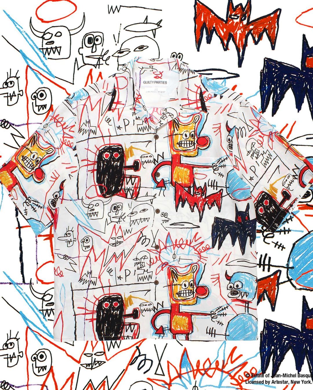 WACKO MARIA × Jean-Michel Basquiat コラボ コレクションが4/29 発売 (ワコマリア ジャン＝ミシェル・バスキア)