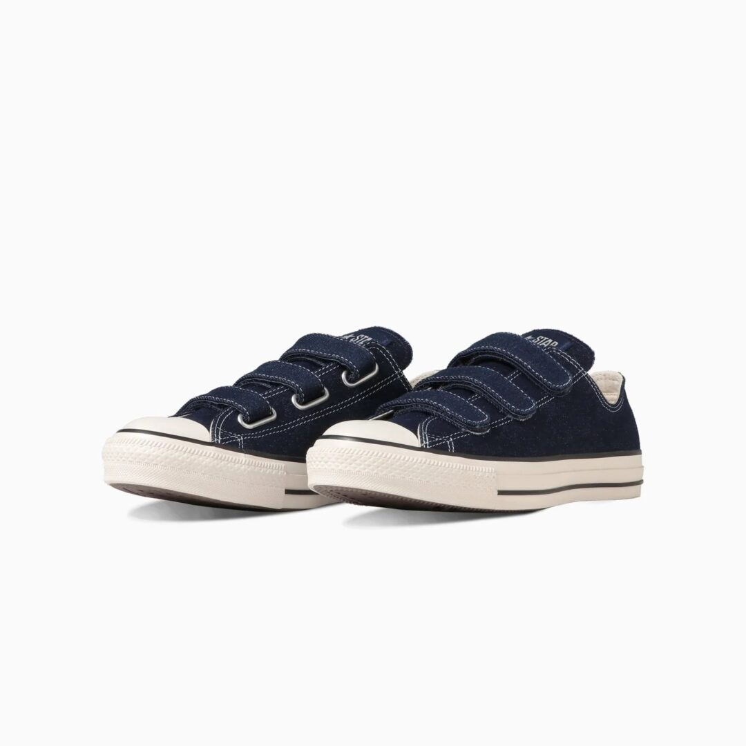 【4/18 発売】アッパーにデニム地を採用した CONVERSE ALL STAR DENIM V-3 OX (コンバース オールスター デニム)