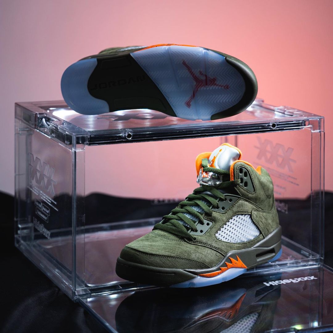 【2024年 3/9 発売】ナイキ エア ジョーダン 5 レトロ “オリーブ” (NIKE AIR JORDAN 5 RETRO “Olive”) [DD0587-308]