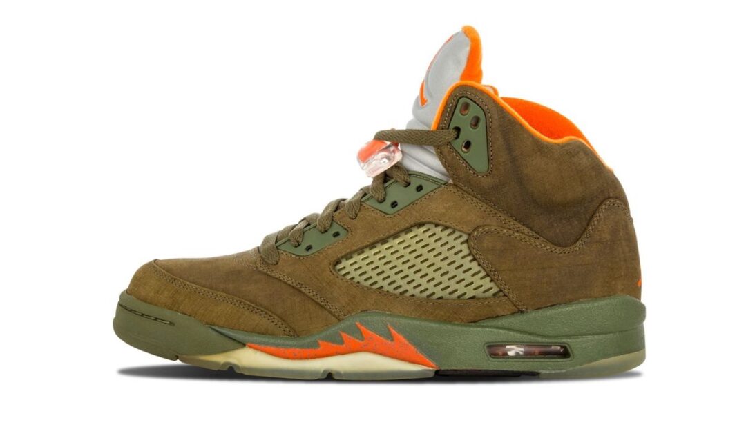 【2024年 3/9 発売】ナイキ エア ジョーダン 5 レトロ “オリーブ” (NIKE AIR JORDAN 5 RETRO “Olive”) [DD0587-308]