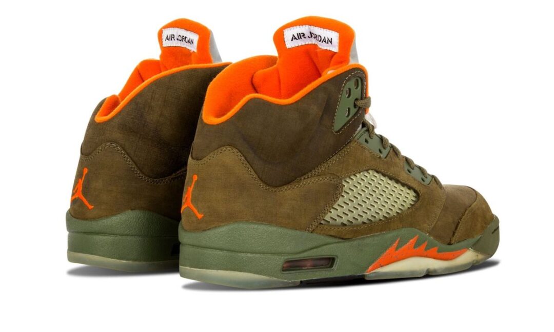 【2024年 3/9 発売】ナイキ エア ジョーダン 5 レトロ “オリーブ” (NIKE AIR JORDAN 5 RETRO “Olive”) [DD0587-308]