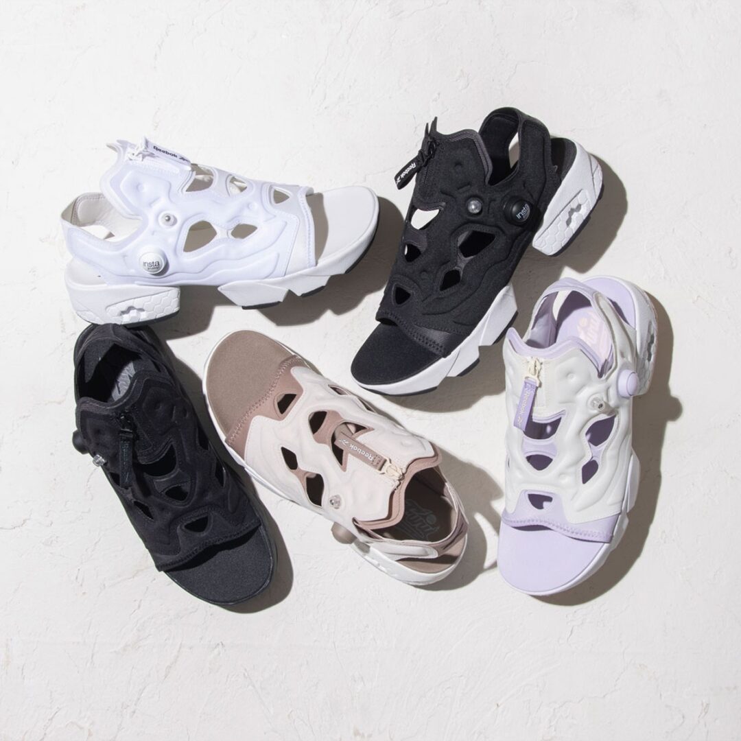 【国内 4/21 発売】サンダル仕様のREEBOK INSTA PUMP FURY SANDAL ZIP/FURYLITE SLIP ON (リーボック インスタ ポンプ フューリー サンダル ジップ/フュ ーリーライト スリッポン)