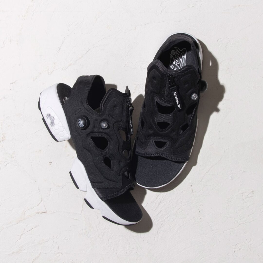 【国内 4/21 発売】サンダル仕様のREEBOK INSTA PUMP FURY SANDAL ZIP/FURYLITE SLIP ON (リーボック インスタ ポンプ フューリー サンダル ジップ/フュ ーリーライト スリッポン)