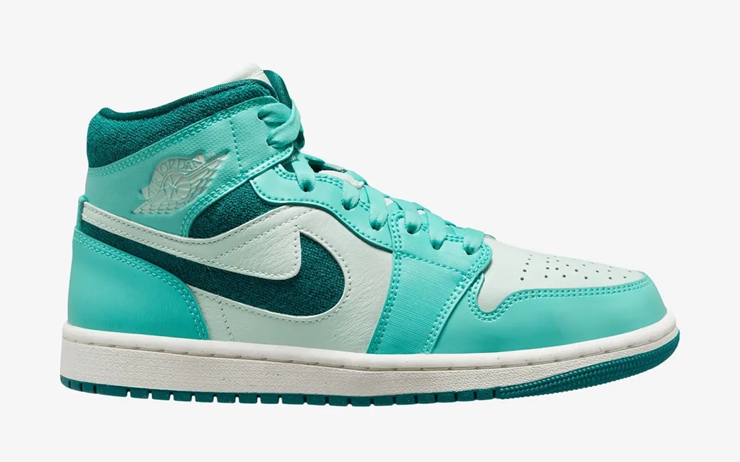 2023年 発売予定！ナイキ エア ジョーダン 1 ミッド “ティールシェニール” (NIKE AIR JORDAN 1 MID “Teal Chenille”)