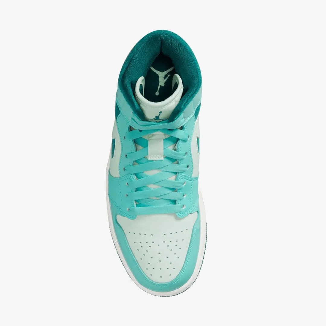 2023年 発売予定！ナイキ エア ジョーダン 1 ミッド “ティールシェニール” (NIKE AIR JORDAN 1 MID “Teal Chenille”)