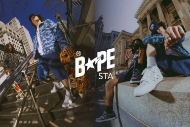 A BATHING APE から都会的な雰囲気のBAPE SK8 STA が発売 (ア ベイシング エイプ)