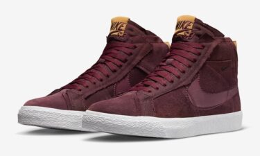 【国内 4/24 発売】ナイキ SB ズーム ブレーザー ミッド プレミアム “ナイトマルーン” (NIKE SB ZOOM BLAZER MID PREMIUM “Night Maroon”) [DV7898-600]