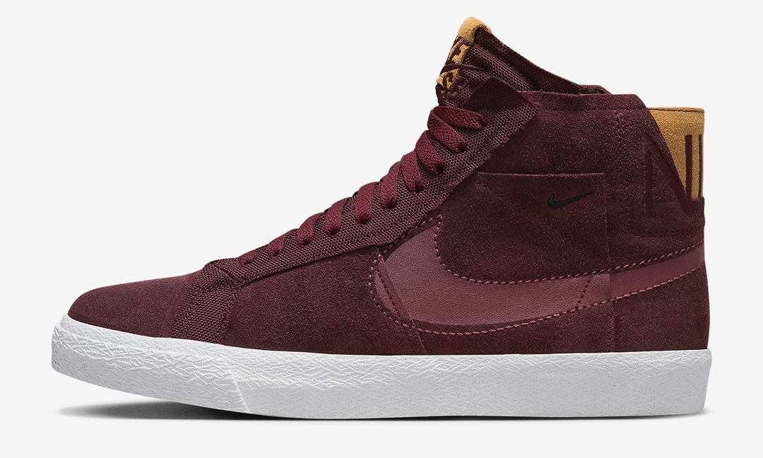 【国内 4/24 発売】ナイキ SB ズーム ブレーザー ミッド プレミアム “ナイトマルーン” (NIKE SB ZOOM BLAZER MID PREMIUM “Night Maroon”) [DV7898-600]