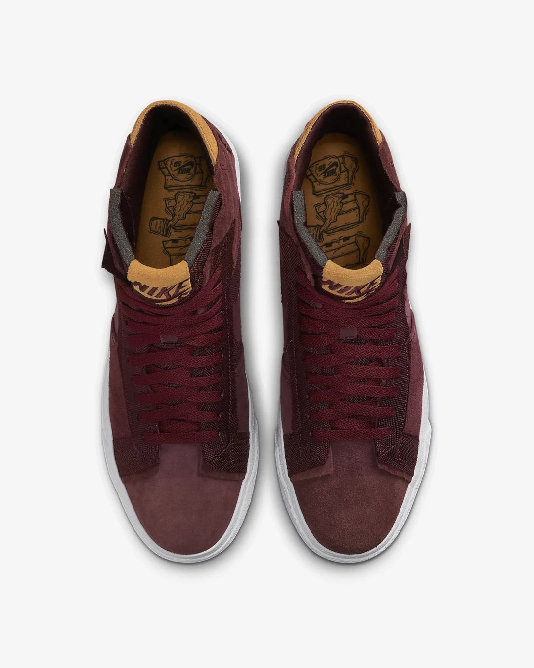 【国内 4/24 発売】ナイキ SB ズーム ブレーザー ミッド プレミアム “ナイトマルーン” (NIKE SB ZOOM BLAZER MID PREMIUM “Night Maroon”) [DV7898-600]