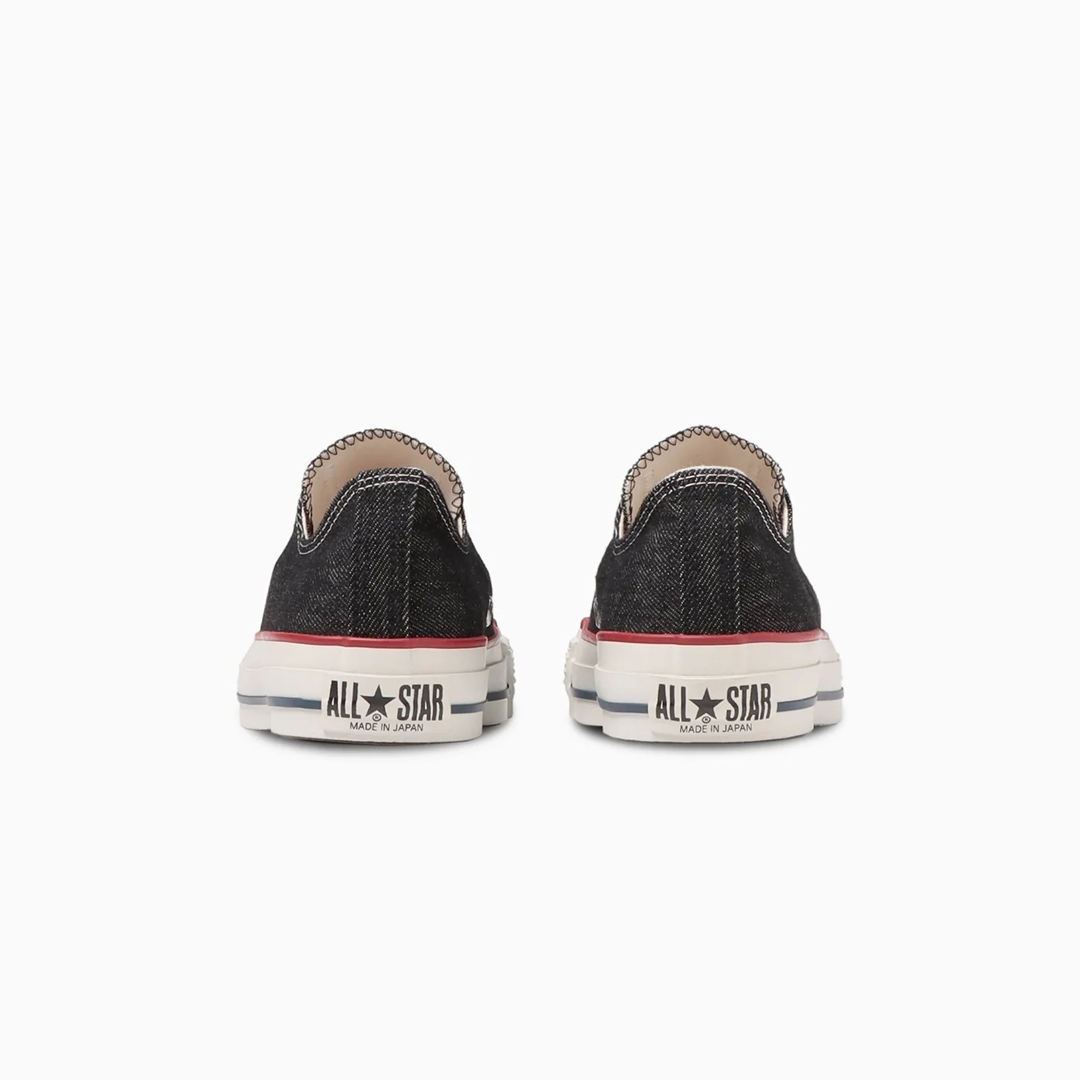 【4/28 発売】アッパーに岡山産のブラックデニム+トリコカラーを採用した CONVERSE ALL STAR J OKAYAMADENIM OX/HI (コンバース オールスター オカヤマデニム)