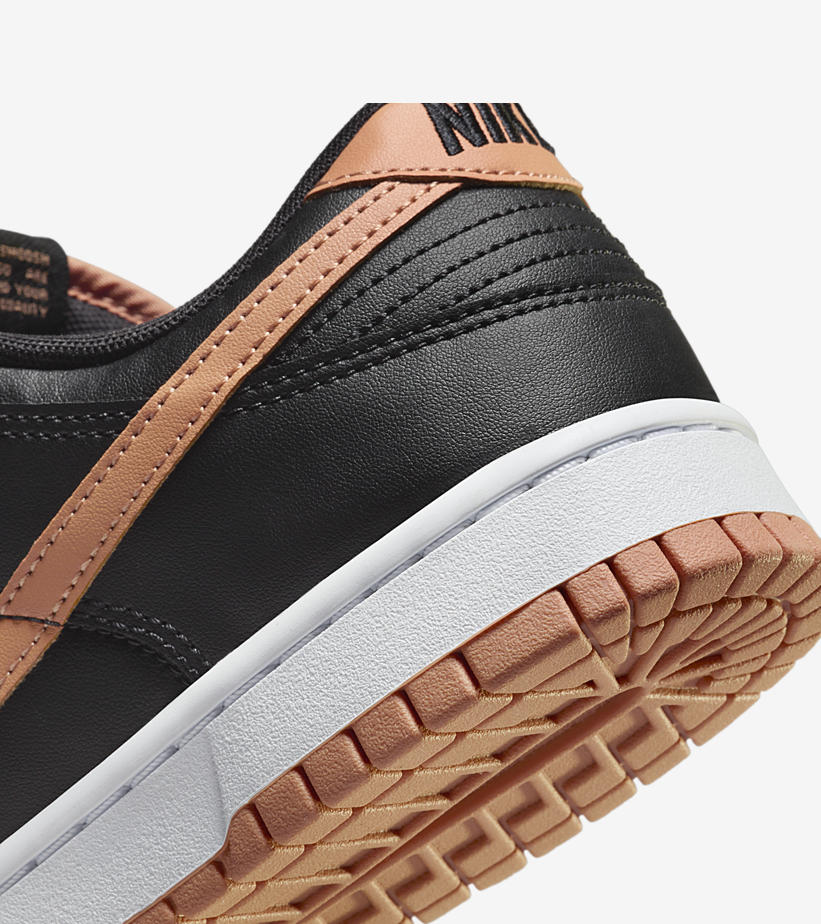 【国内 10/2 発売】ナイキ ダンク ロー “ブラック/アンバーブラウン” (NIKE DUNK LOW “Black/Amber Brown”) [DV0831-004]