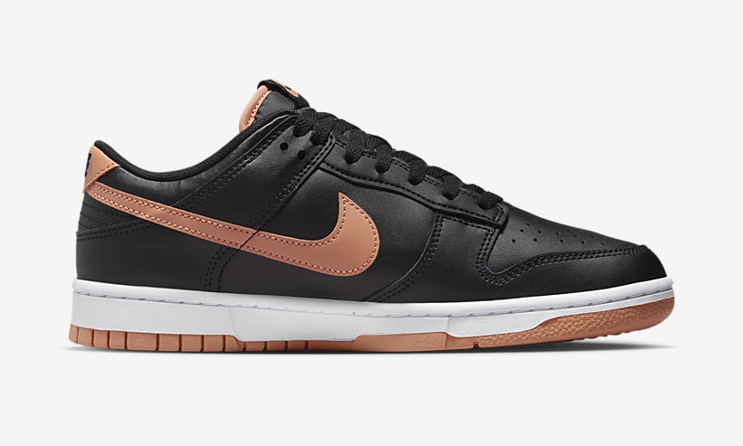 【国内 10/2 発売】ナイキ ダンク ロー “ブラック/アンバーブラウン” (NIKE DUNK LOW “Black/Amber Brown”) [DV0831-004]