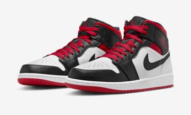 2023年 発売予定！ナイキ エア ジョーダン 1 ミッド “ホワイト/ジムレッド/ブラック” (NIKE AIR JORDAN 1 MID “White/Gym Red/Black”) [DQ8426-106]