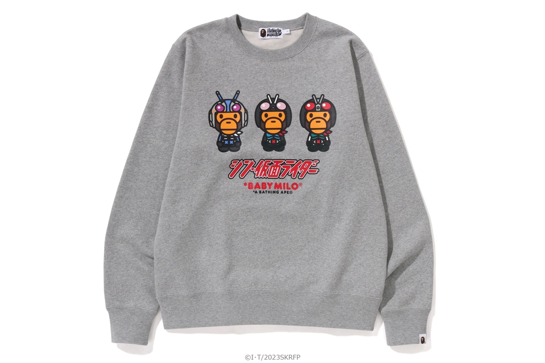 映画「シン・仮面ライダー」× A BATHING APE コラボレーションが4/29 発売 (ア ベイシング エイプ)