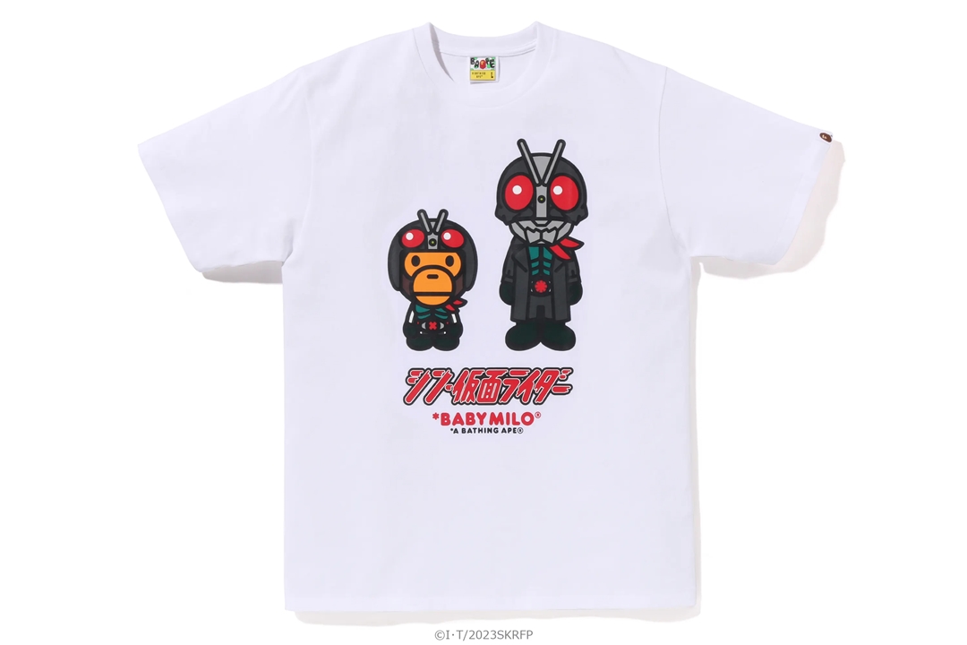 映画「シン・仮面ライダー」× A BATHING APE コラボレーションが4/29 発売 (ア ベイシング エイプ)