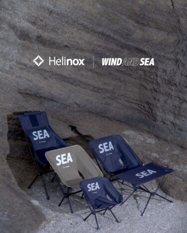 近日発売！Helinox x WIND AND SEA コラボレーション (ヘリノックス ウィンダンシー)