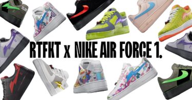 海外 4/24 発売！村上隆 含む10デザインNFT × RTFKT × NIKE AIR FORCE 1 LOW (アーティファクト ナイキ エア フォース 1 ロー)