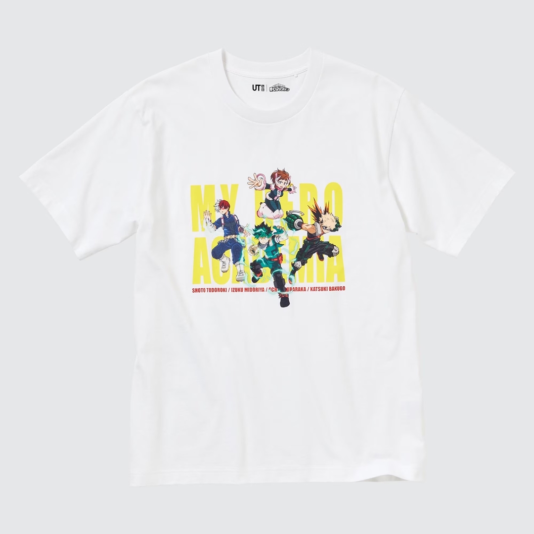 僕のヒーローアカデミア × UNIQLO UT コラボレーションが6/23 発売 (ユニクロ My Hero Academia)