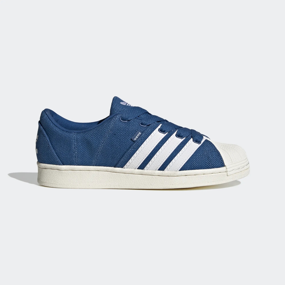 【国内 4/20 発売】adidas Originals SST SUPERMODIFIED HEMP “Dark Marine/White” (アディダス オリジナルス エスエスティ スーパーモディファイド ヘンプ “ダークマリーン/ホワイト”) [FZ6368]