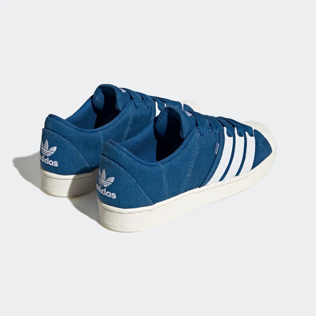 【国内 4/20 発売】adidas Originals SST SUPERMODIFIED HEMP “Dark Marine/White” (アディダス オリジナルス エスエスティ スーパーモディファイド ヘンプ “ダークマリーン/ホワイト”) [FZ6368]