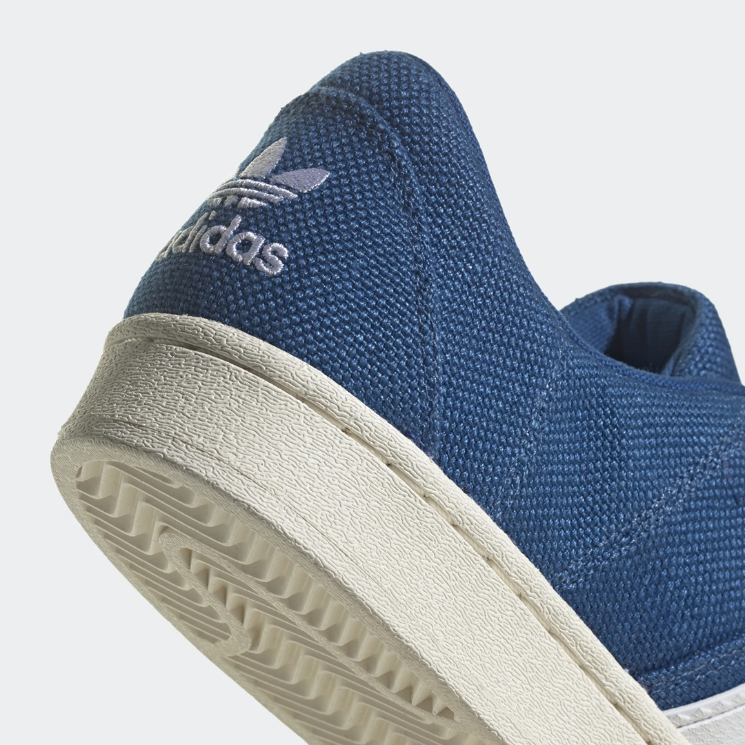 【国内 4/20 発売】adidas Originals SST SUPERMODIFIED HEMP “Dark Marine/White” (アディダス オリジナルス エスエスティ スーパーモディファイド ヘンプ “ダークマリーン/ホワイト”) [FZ6368]