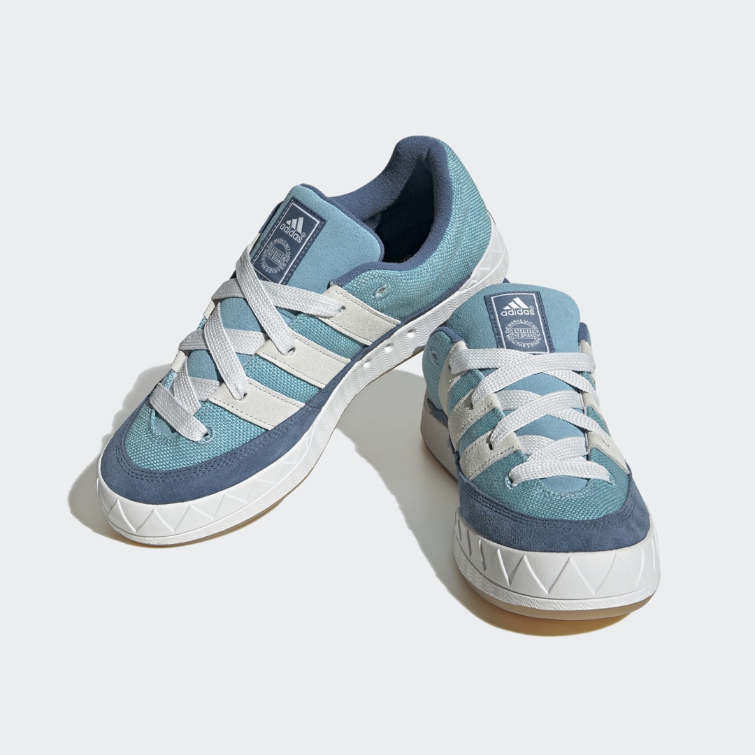 【国内 4/20 発売】adidas Originals ADIMATIC “Preloved Blue” (アディダス オリジナルス アディマティック “プリラブドブルー”) [HQ6907]