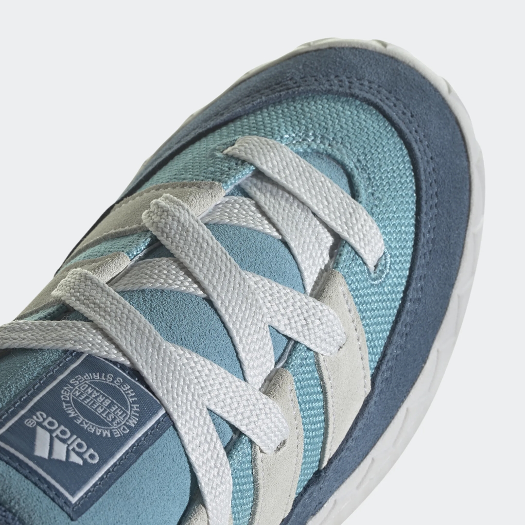 【国内 4/20 発売】adidas Originals ADIMATIC “Preloved Blue” (アディダス オリジナルス アディマティック “プリラブドブルー”) [HQ6907]