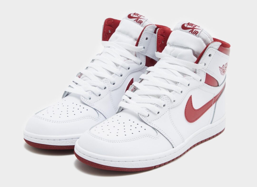 【2024年 6/22 発売】ナイキ エア ジョーダン 1 ハイ 85 “メタリックバーガンディ” (NIKE AIR JORDAN 1 HIGH 85 “Metallic Burgundy”) [BQ4422-161]