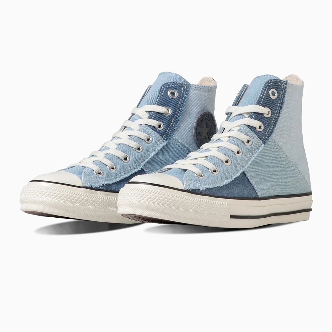 【4/18 発売】オールスターの次世代モデル「CONVERSE ALL STAR Ⓡ」からデニムのパッチワークで仕上げた DENIM PATCHWORK OX/HI (コンバース オールスター デニム パッチワーク)