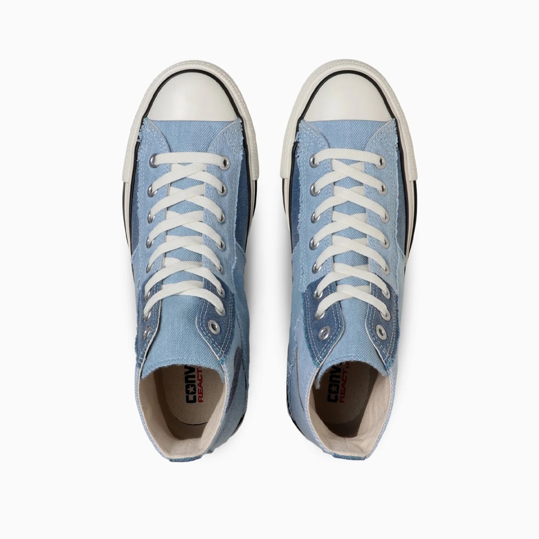 【4/18 発売】オールスターの次世代モデル「CONVERSE ALL STAR Ⓡ」からデニムのパッチワークで仕上げた DENIM PATCHWORK OX/HI (コンバース オールスター デニム パッチワーク)