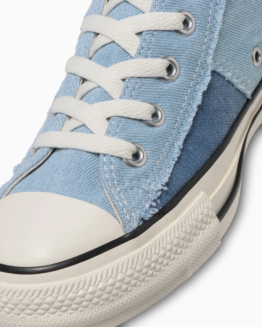 【4/18 発売】オールスターの次世代モデル「CONVERSE ALL STAR Ⓡ」からデニムのパッチワークで仕上げた DENIM PATCHWORK OX/HI (コンバース オールスター デニム パッチワーク)